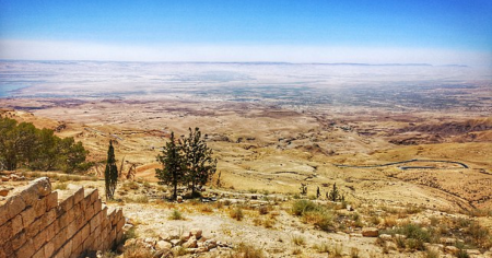 Moses view of the Promised land from Mt Nebo