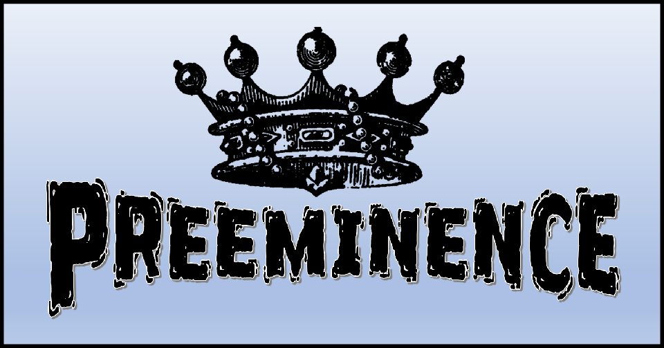 Different Word For Preeminence