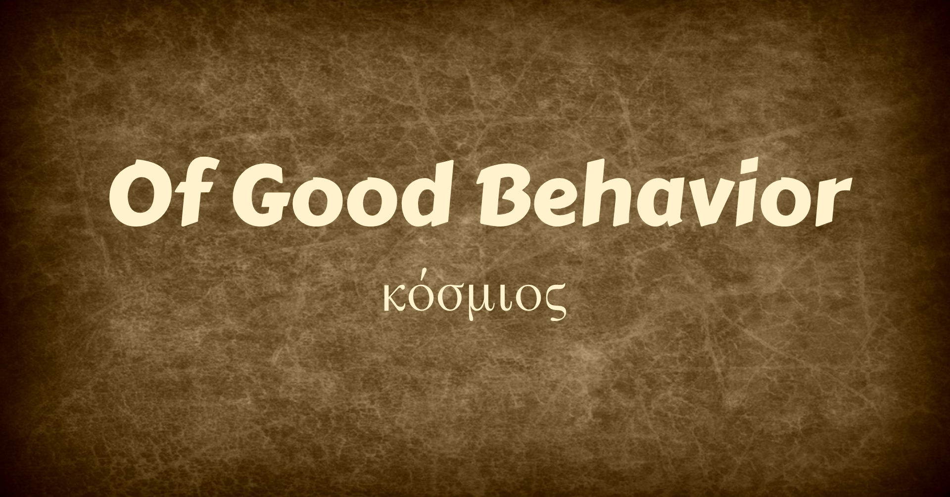 of-good-behavior-sound-teaching