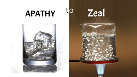 Apathy to Zeal